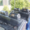 4+2 Blue Electric Classic Car for Hotel